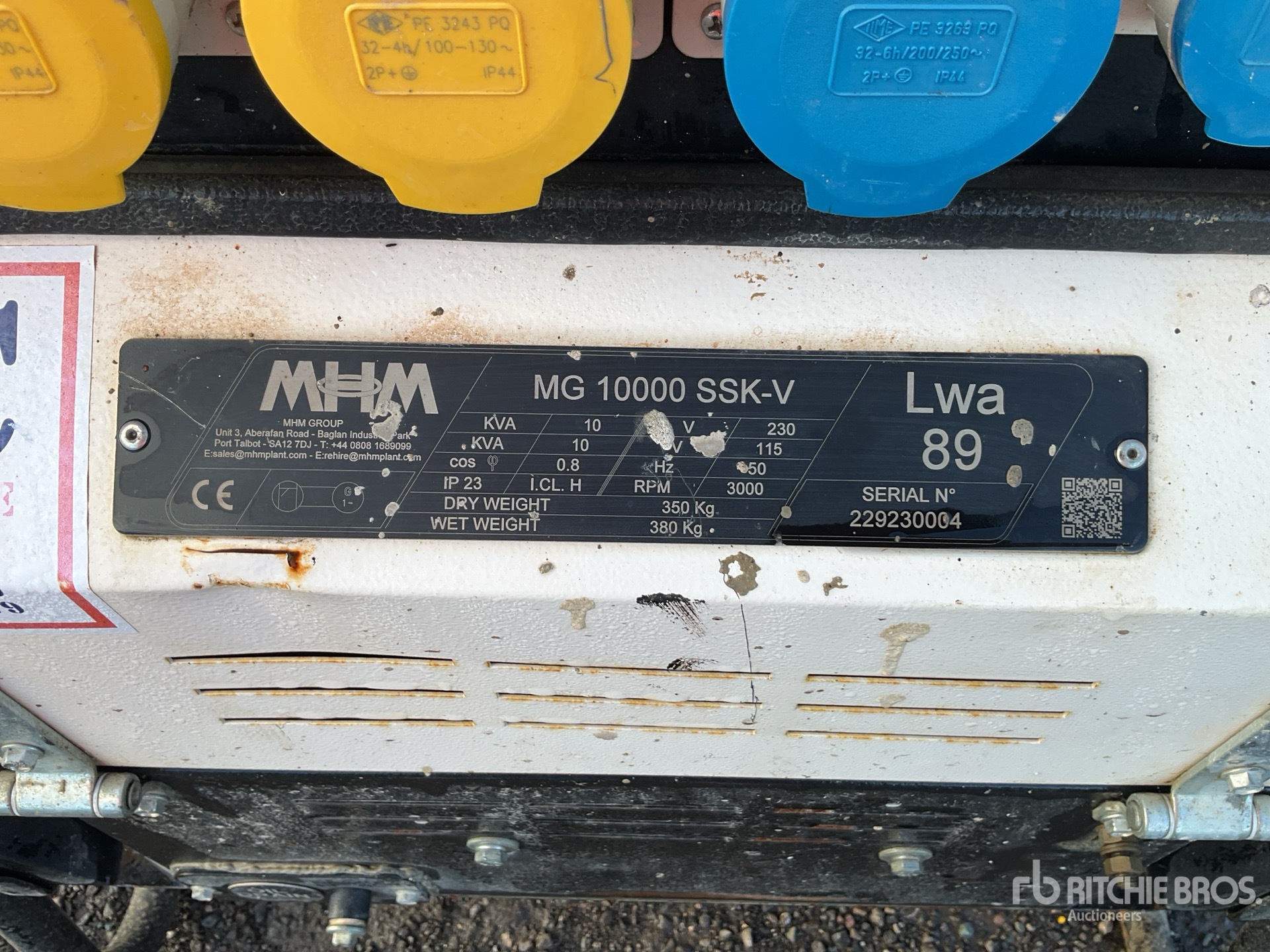 General Appearance with Seriennummer / FIN