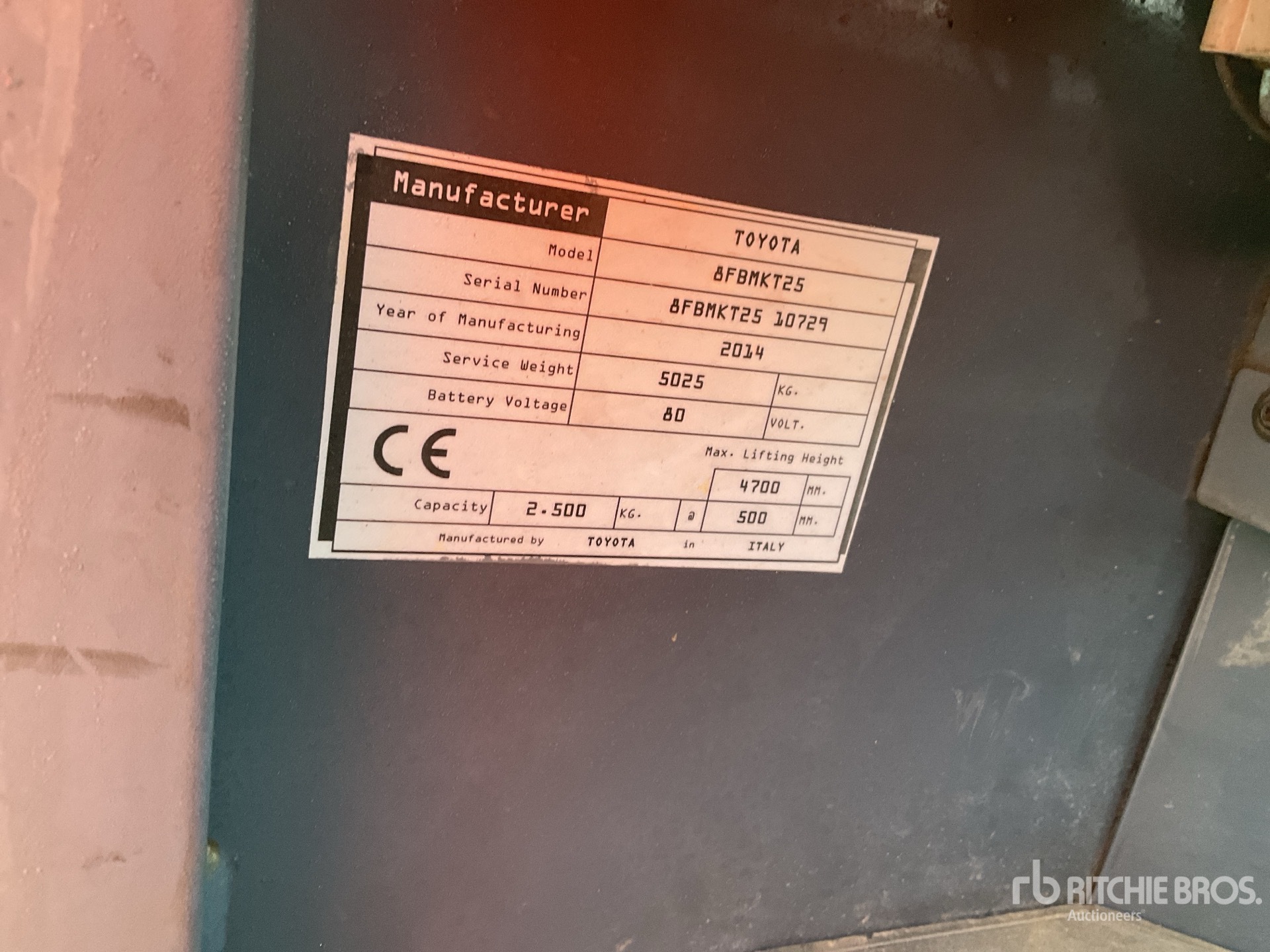 General Appearance with Seriennummer / FIN