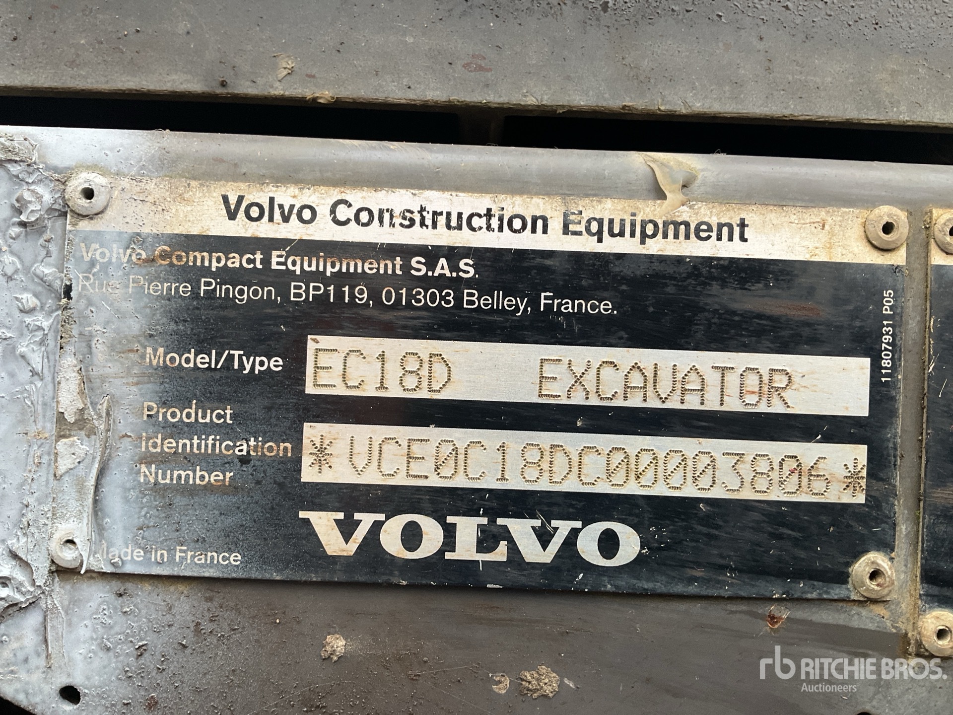 General Appearance with Numer seryjny/numer identyfikacyjny pojazdu