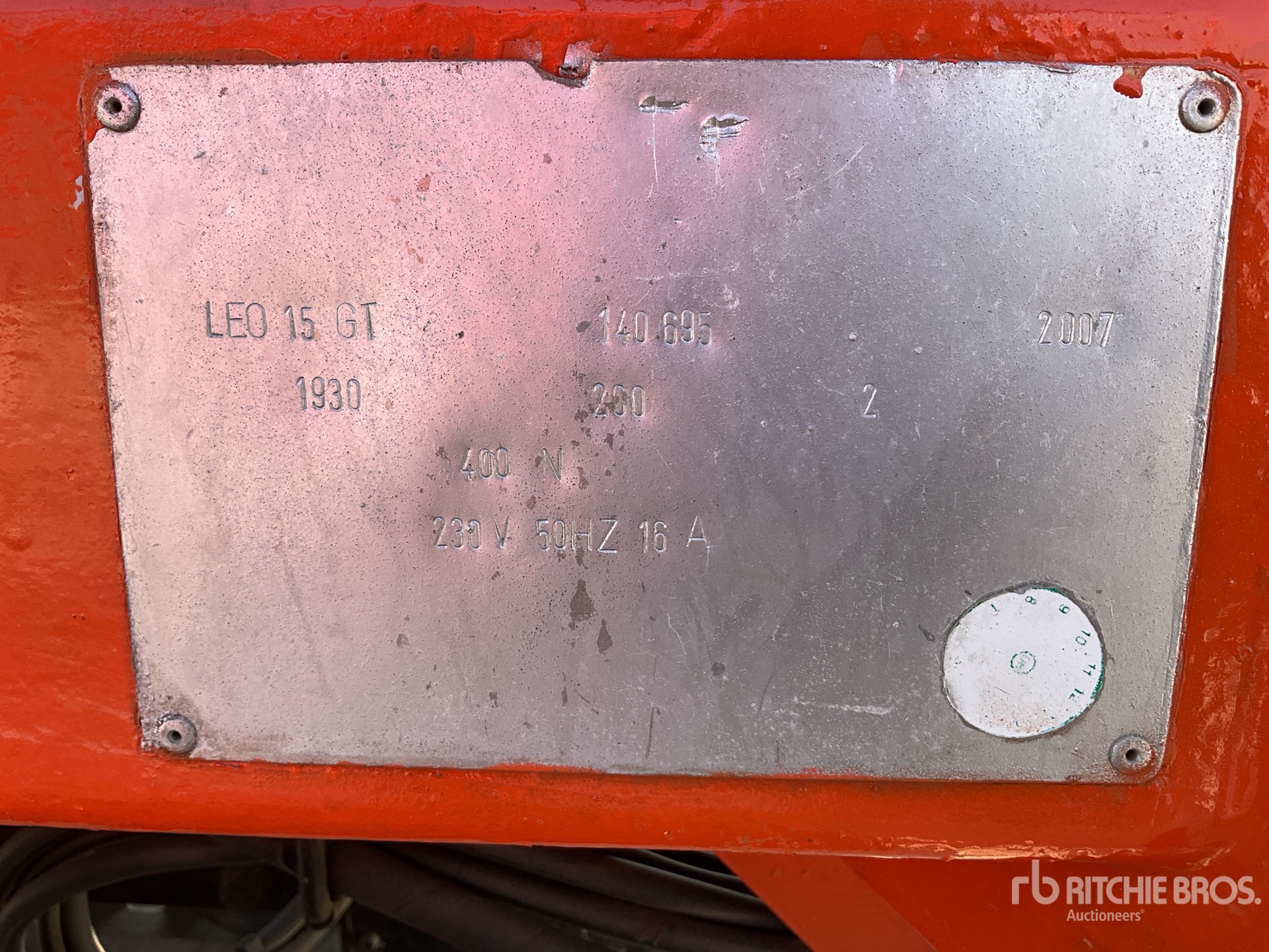 General Appearance with Numer seryjny/numer identyfikacyjny pojazdu