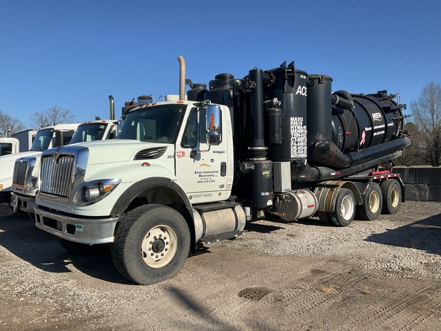 2008 guzzler 10290 on 2008 International 7600 6x4 Vacuum Tanker Truck