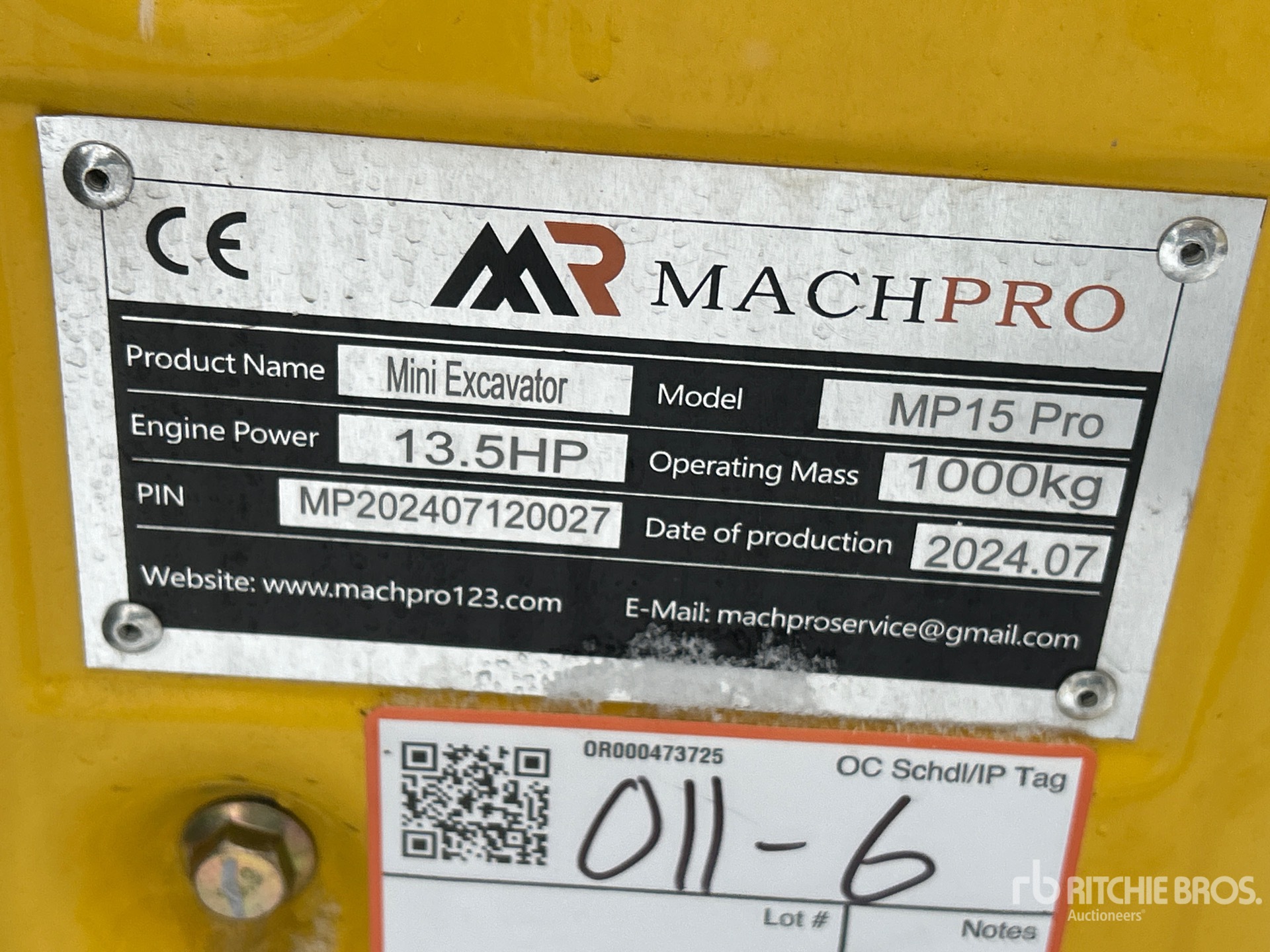 General Appearance with Numéro de série/Numéro d'identification du véhicule automobile