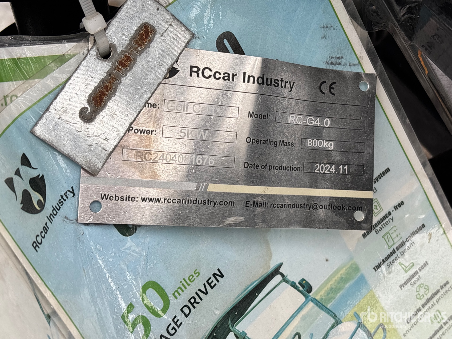 General Appearance with Numero seriale/numero d’identificazione del veicolo (VIN)