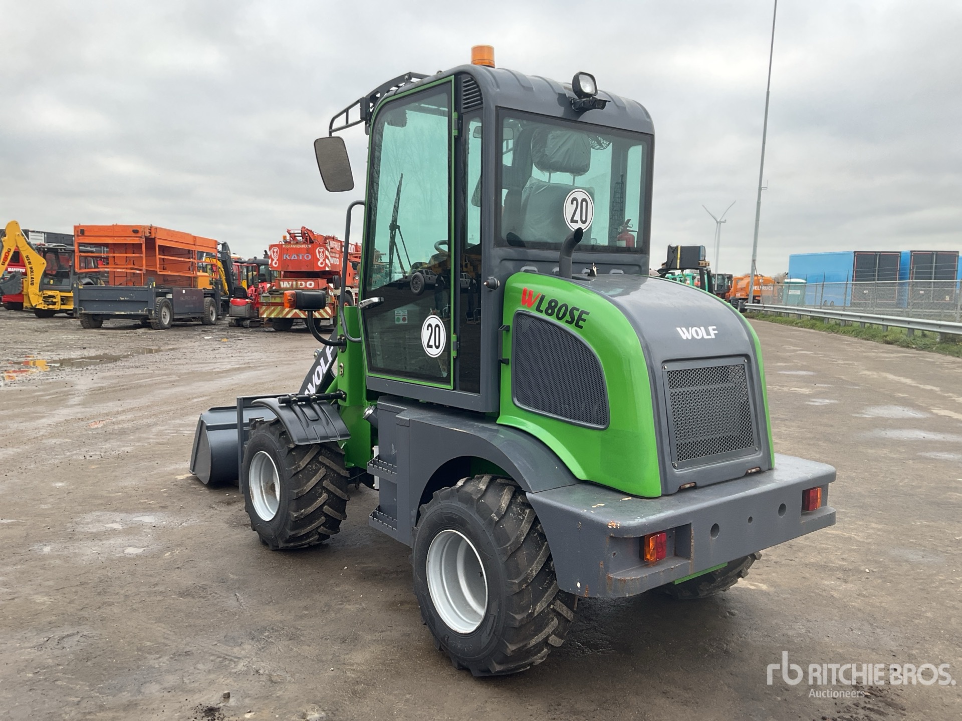 General Appearance with Picture, Left Rear Corner