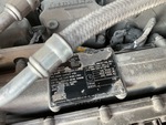 Engine with Emission Label