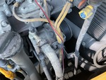 Engine with A/C Compressor