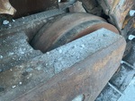 Undercarriage with Left Rear Idler