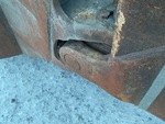 Chassis with Blade Trunnions/bushings