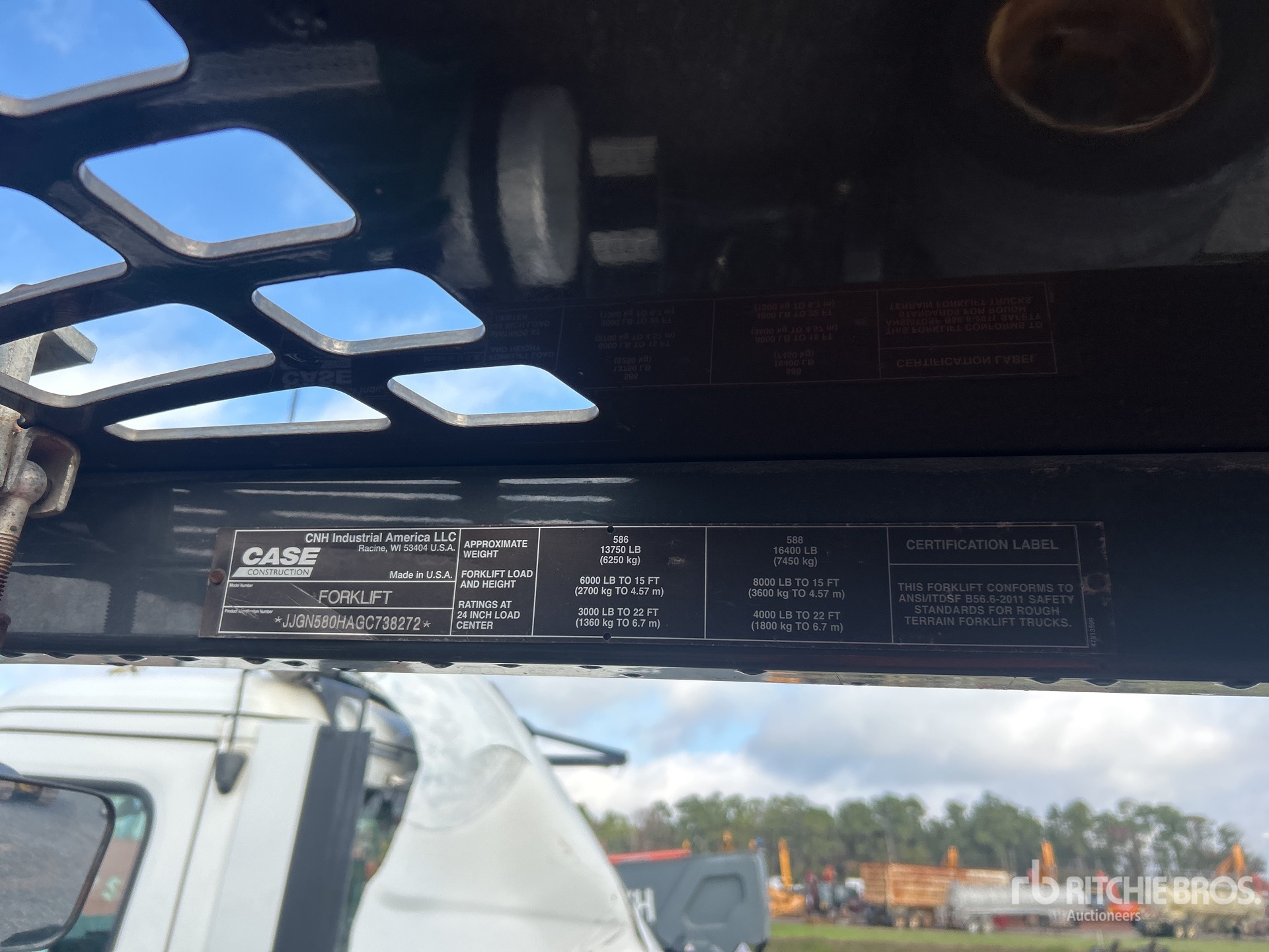 General Appearance with Numero seriale/numero d’identificazione del veicolo (VIN)