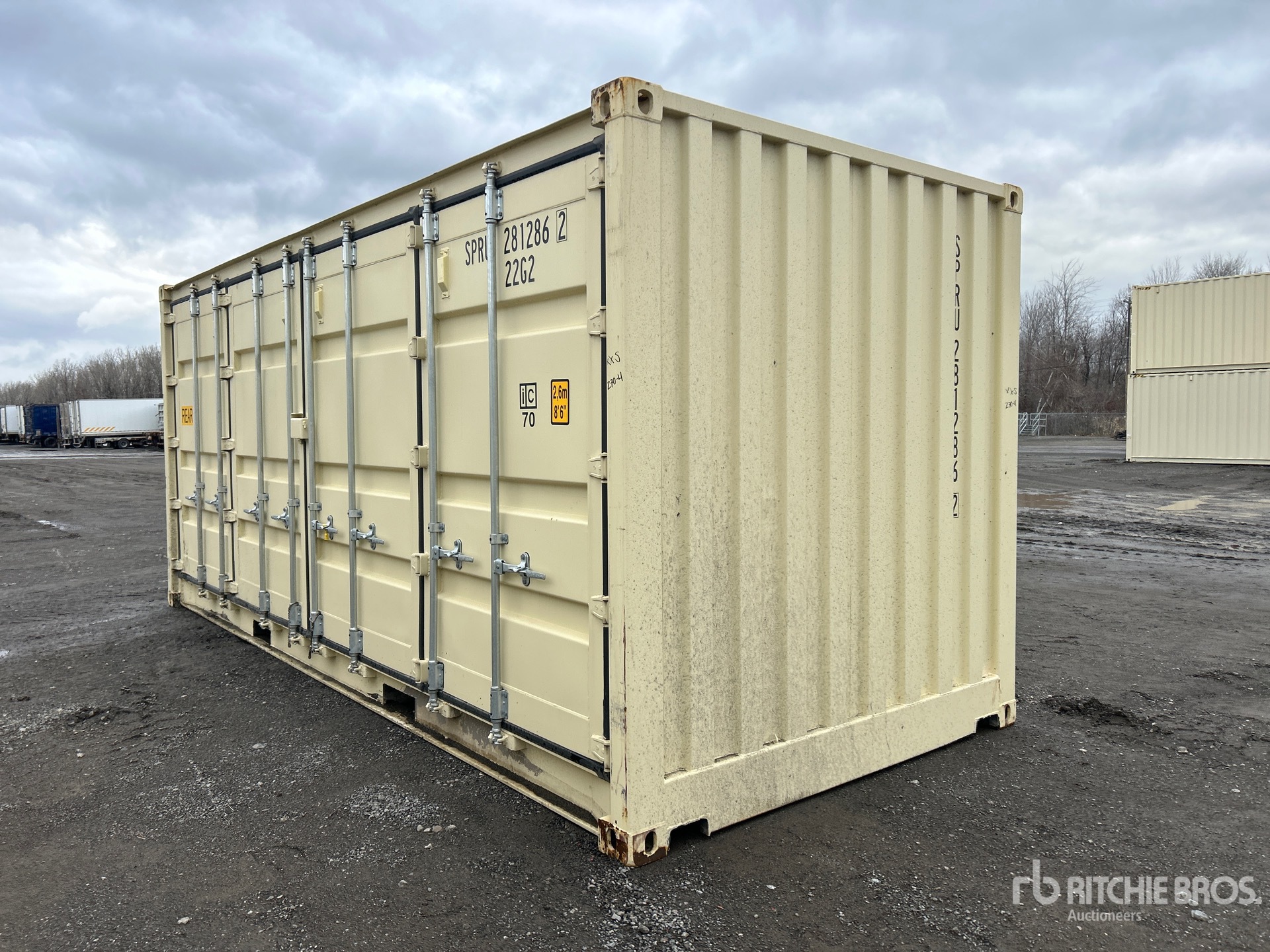 General Appearance with Picture, Left Rear Corner