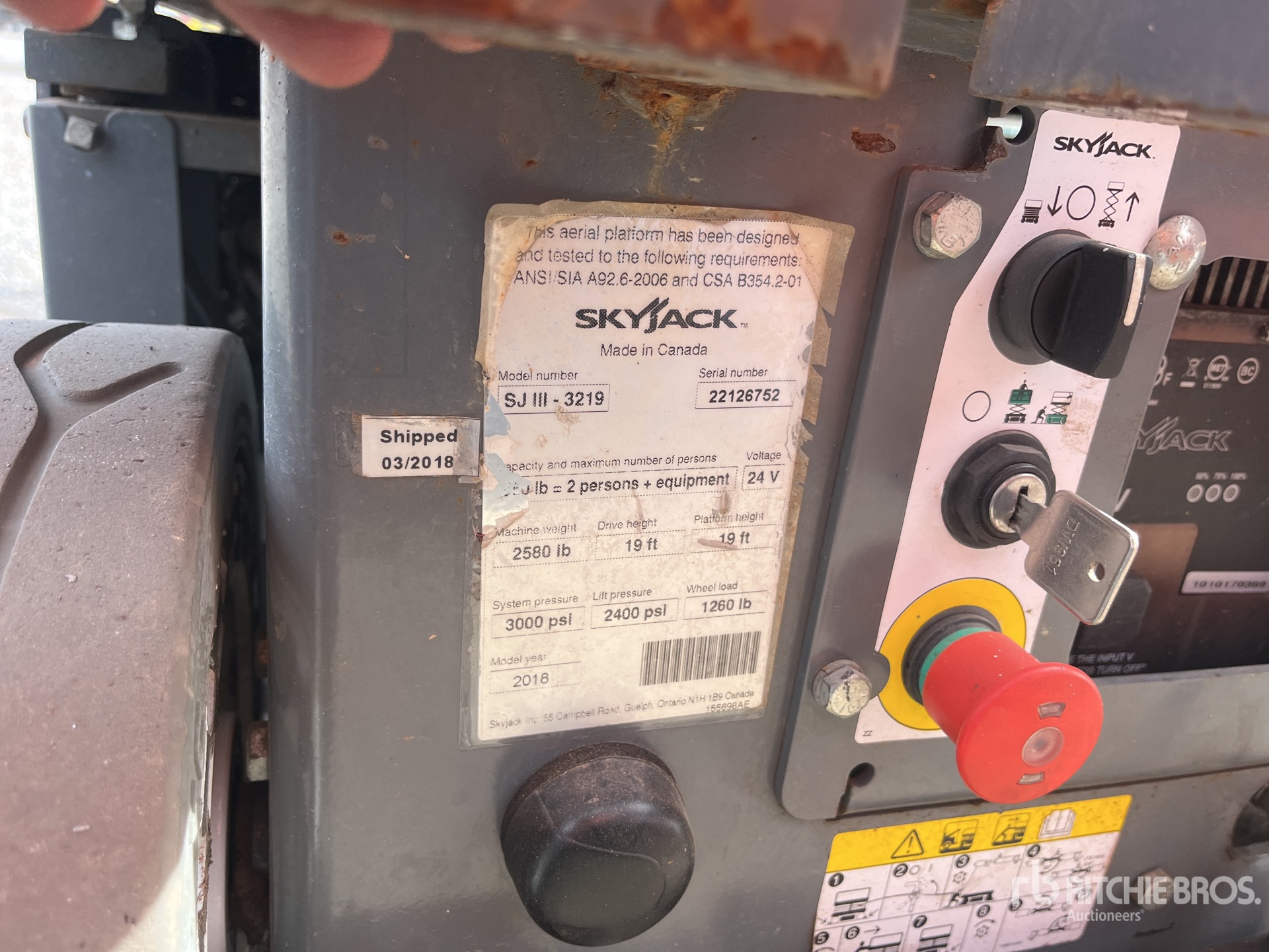 General Appearance with Seriennummer / FIN