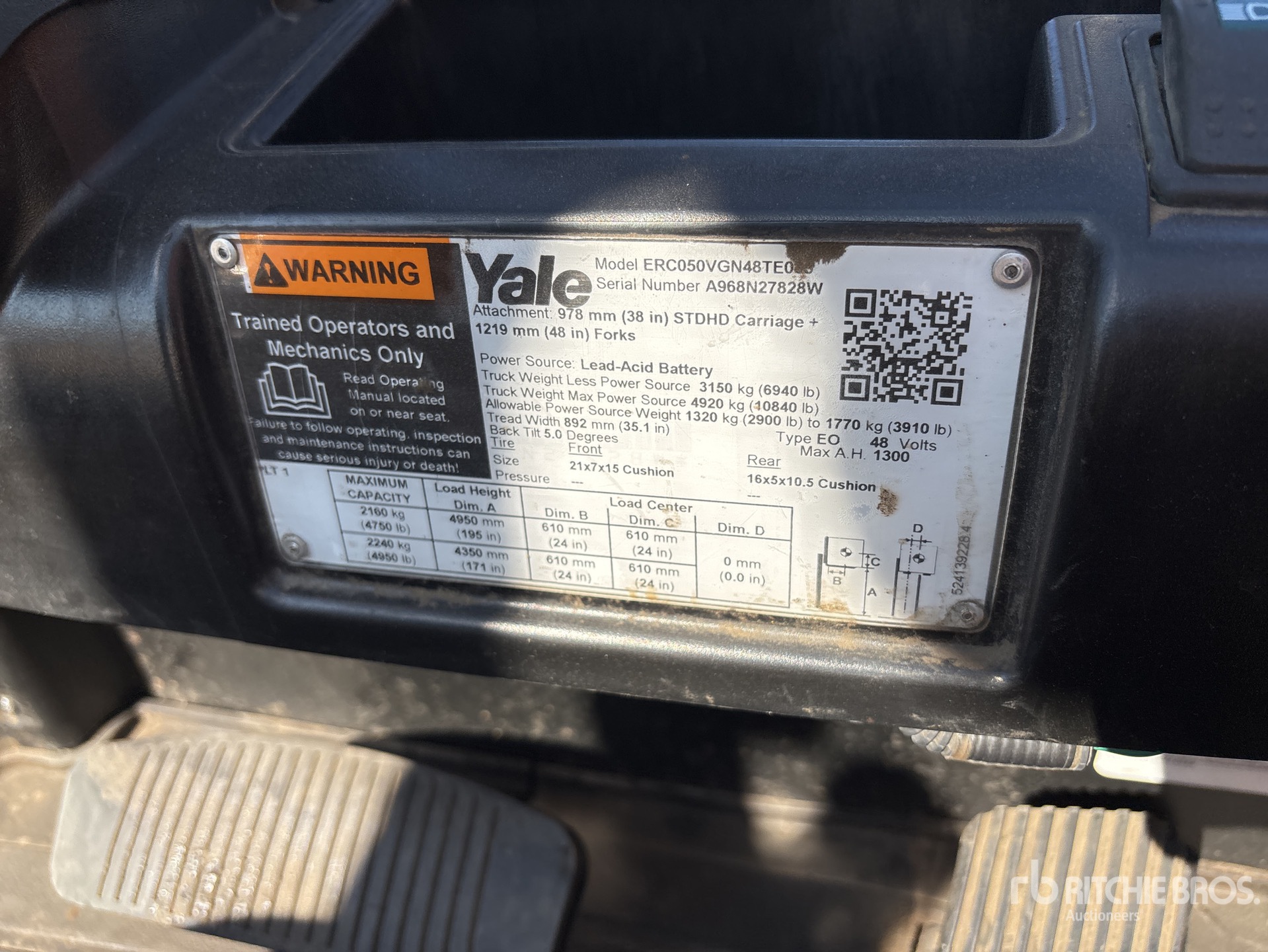 General Appearance with Seriennummer / FIN