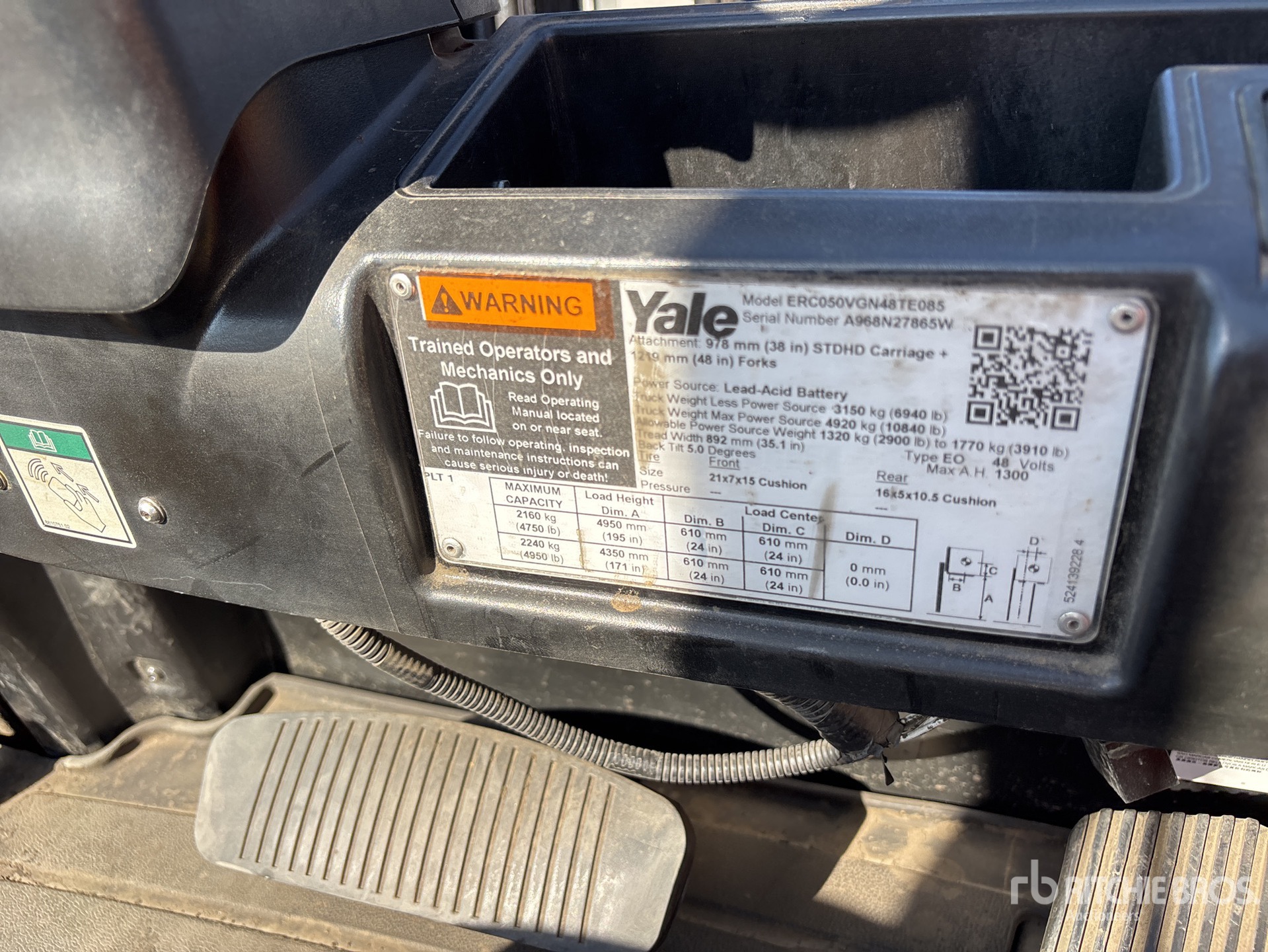 General Appearance with Seriennummer / FIN