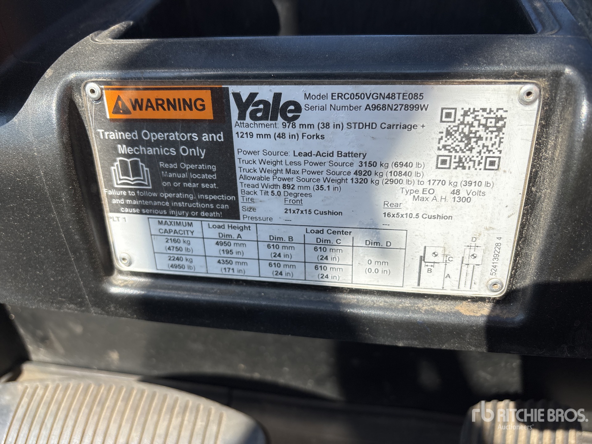 General Appearance with Seriennummer / FIN