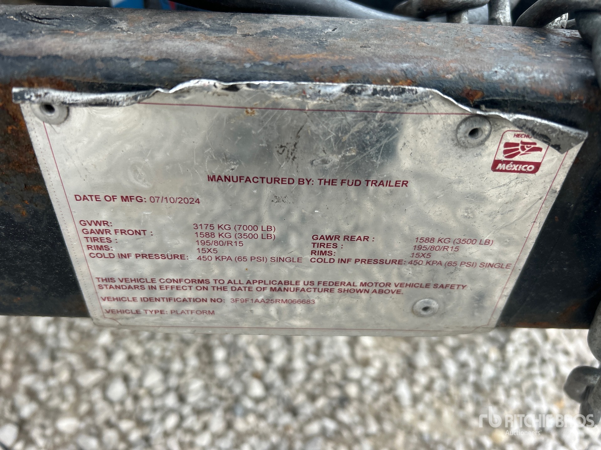 General Appearance with Seriennummer / FIN