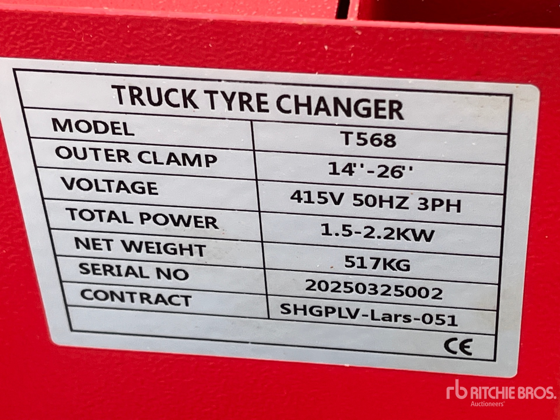 General Appearance with Numéro de série/Numéro d'identification du véhicule automobile