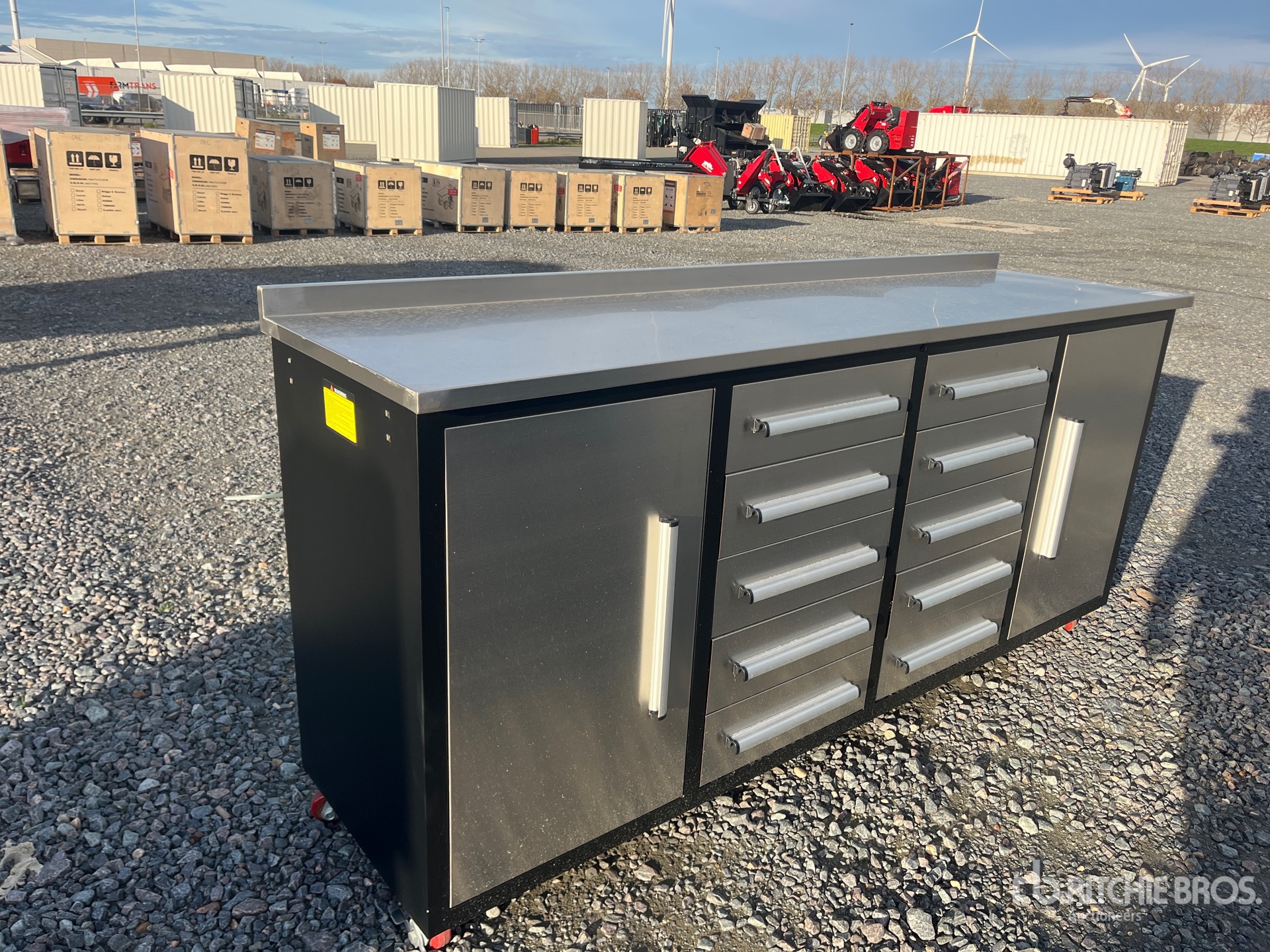 General Appearance with Picture, Left Front Corner