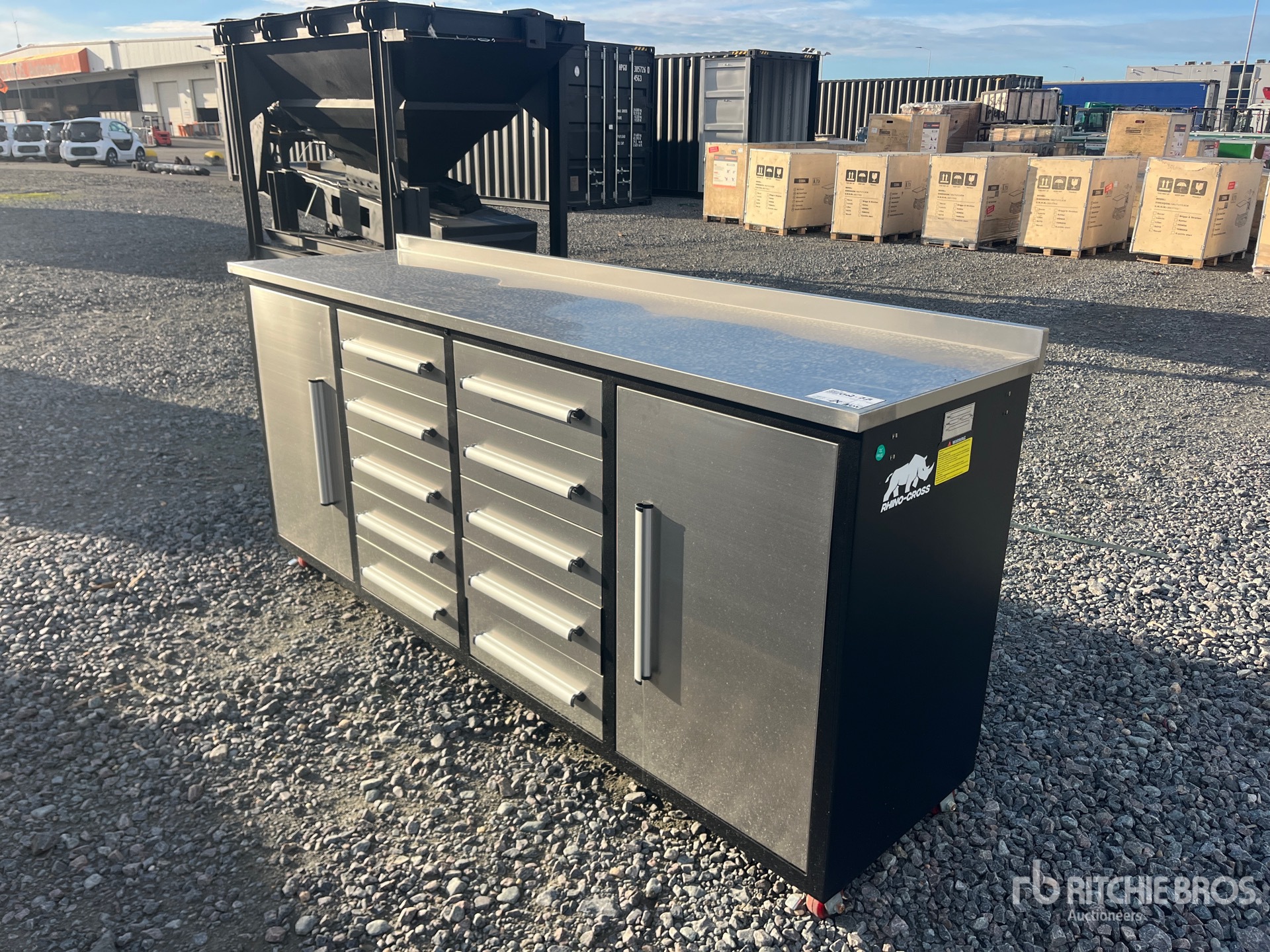 General Appearance with Picture, Left Rear Corner