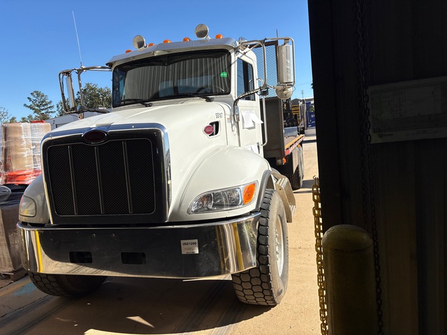 2016 Peterbilt 348 6x4 Flatbed Truck (Inoperable)