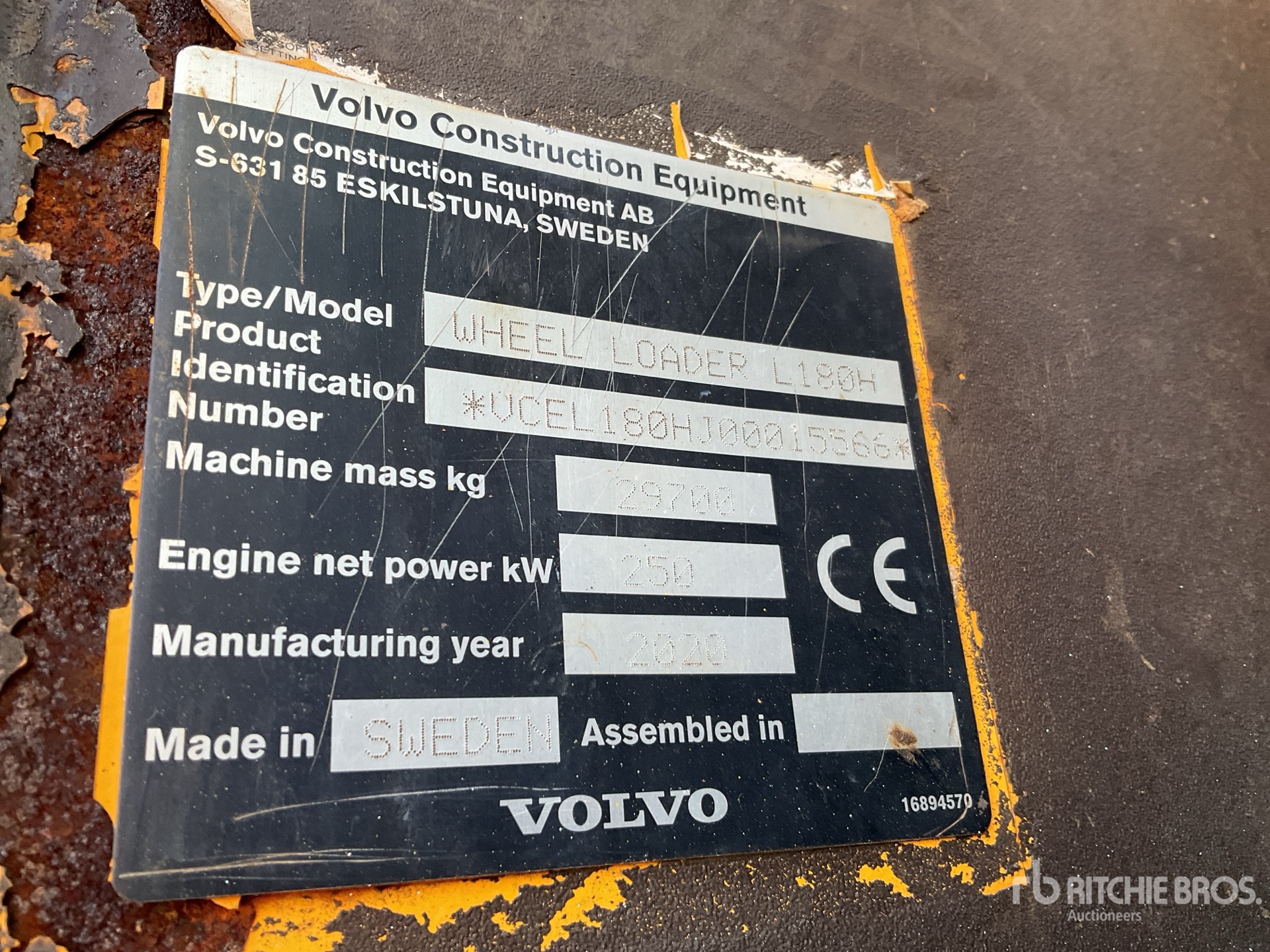 General Appearance with Numéro de série/Numéro d'identification du véhicule automobile