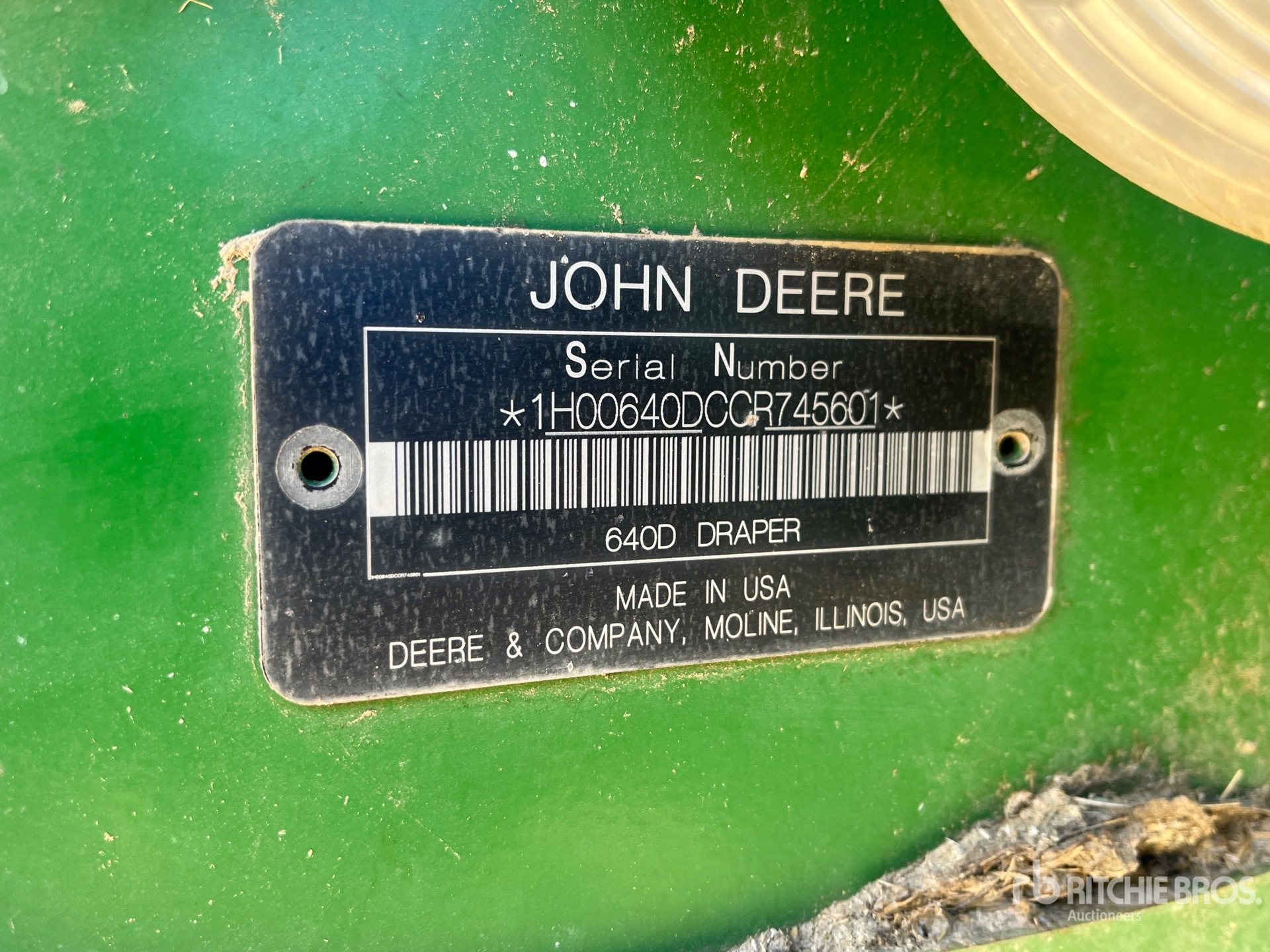 General Appearance with Numero seriale/numero d’identificazione del veicolo (VIN)