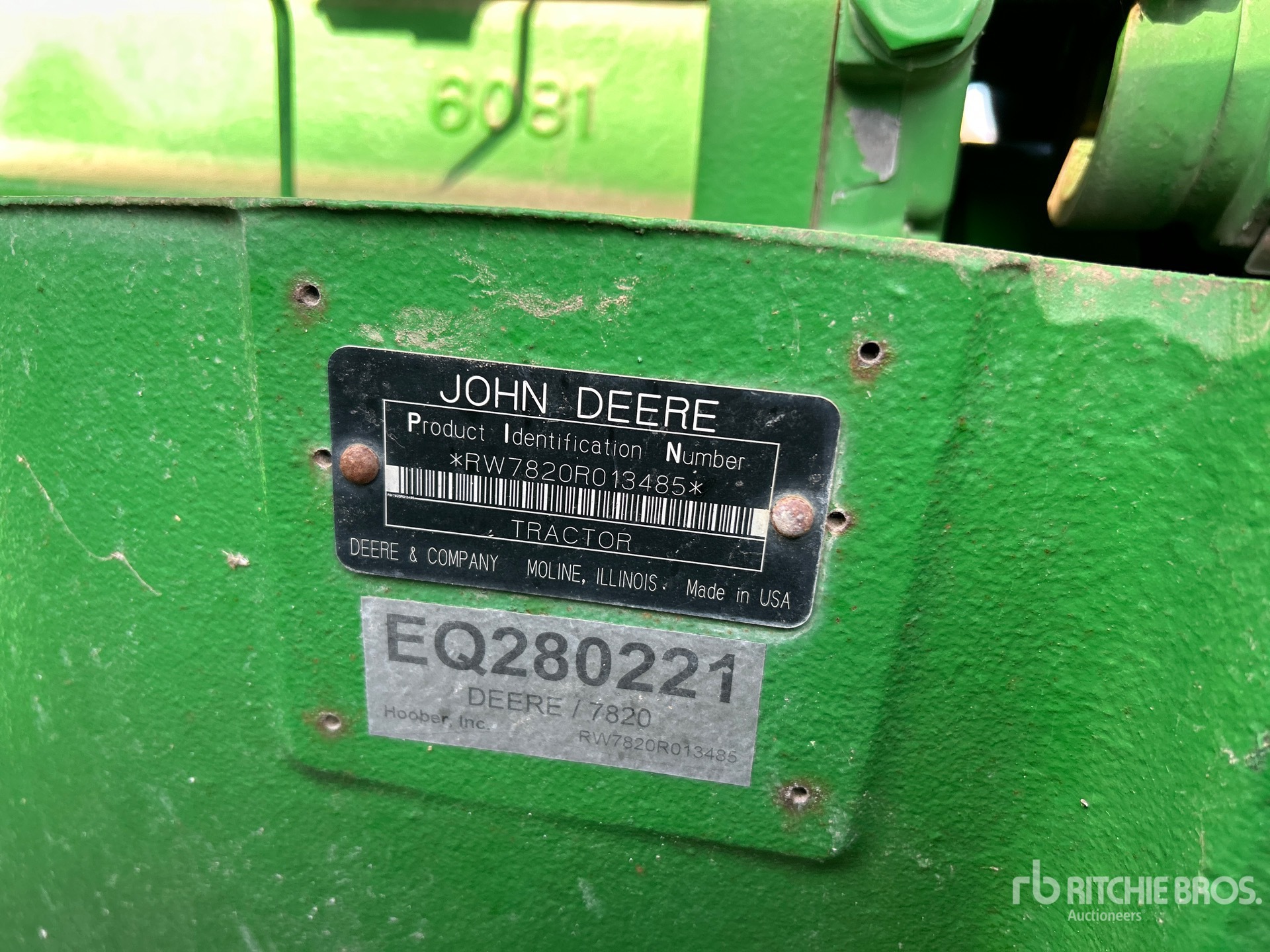 General Appearance with Seriennummer / FIN