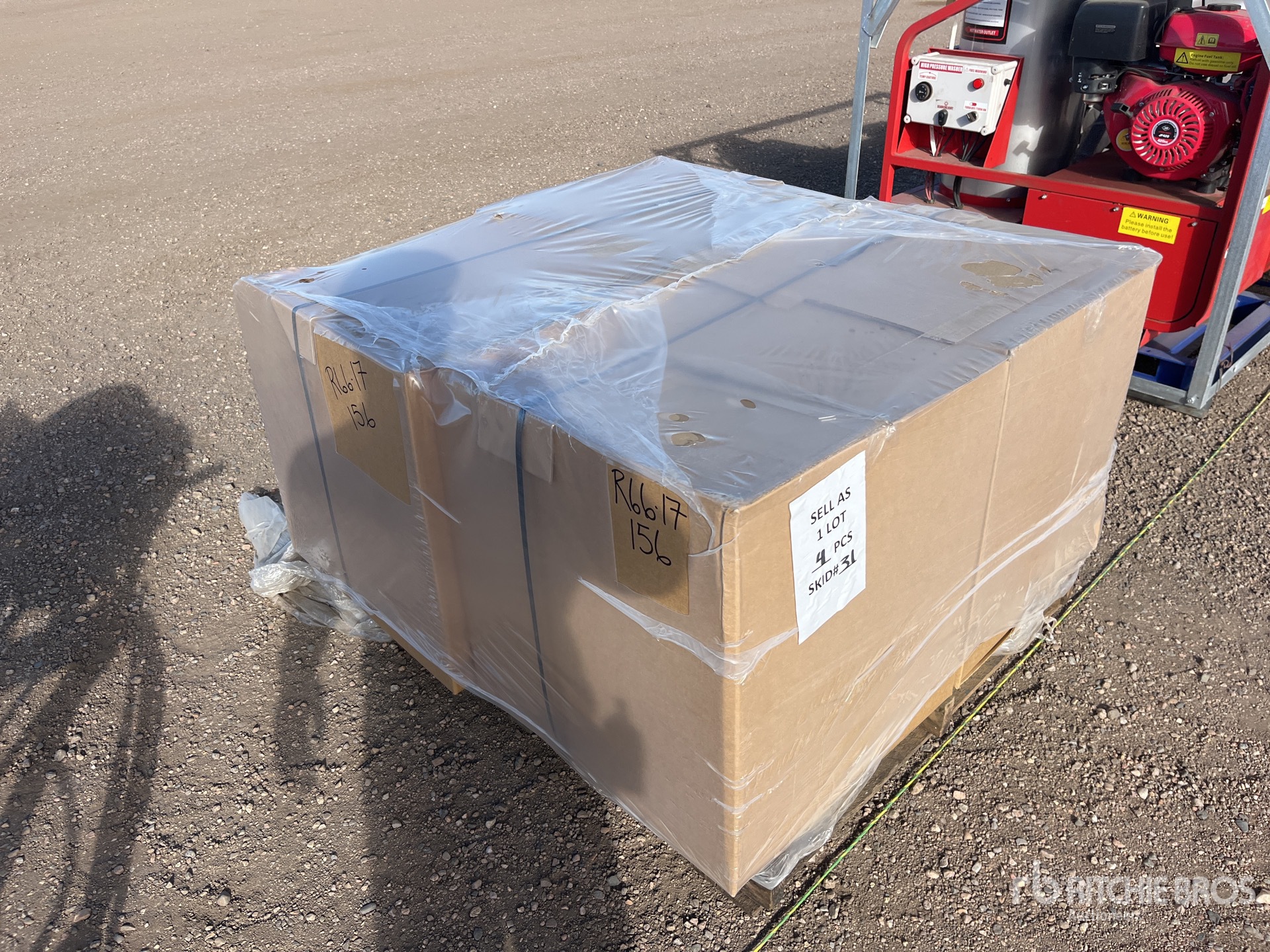 General Appearance with Picture, Left Rear Corner