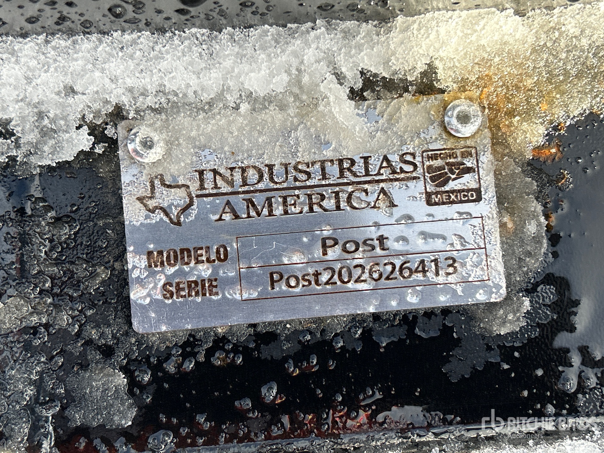 General Appearance with N.º de serie/VIN