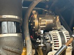 Engine with A/C Compressor