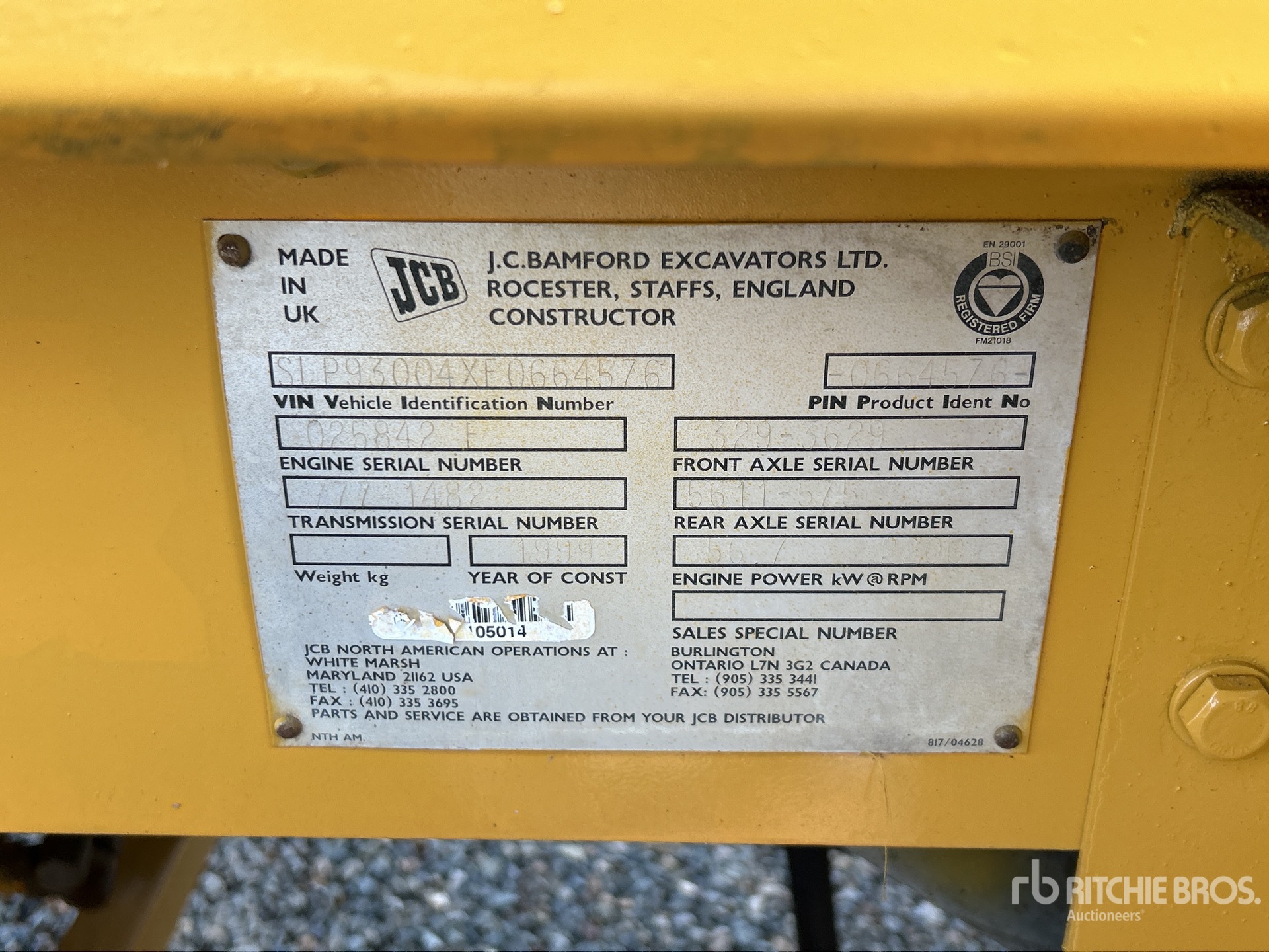 Aspect général with Numéro de série/Numéro d'identification du véhicule automobile