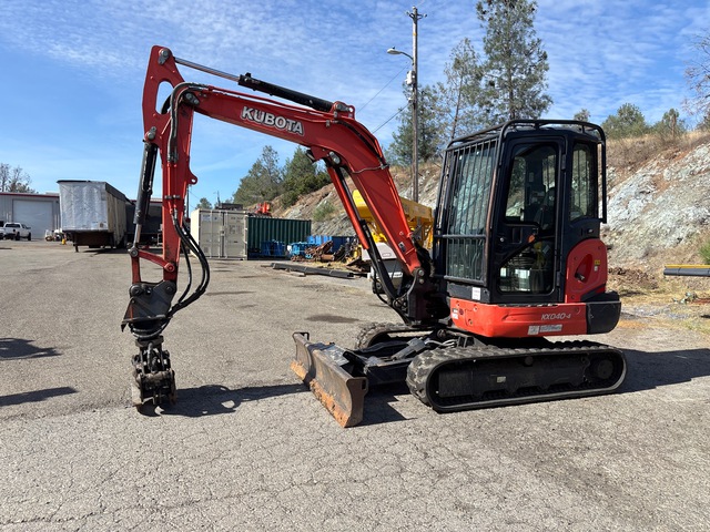 2016 Kubota KX0404R3TP Tracked Excavator