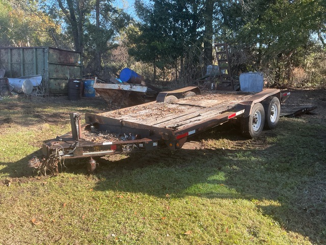 1994 (unverified) Dynaweld SSL-10 16 ft T/A Equipment Trailer