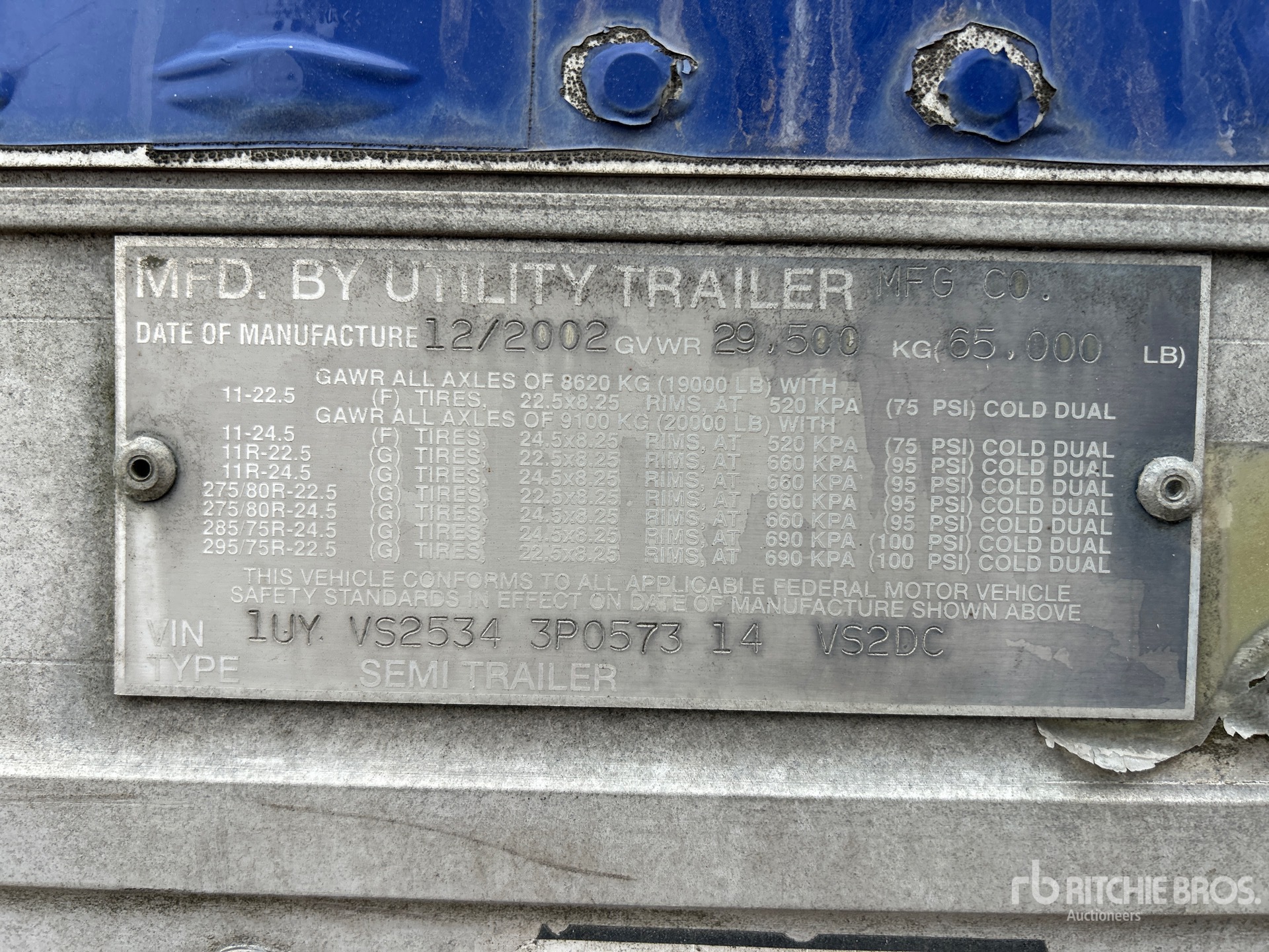 General Appearance with Seriennummer / FIN