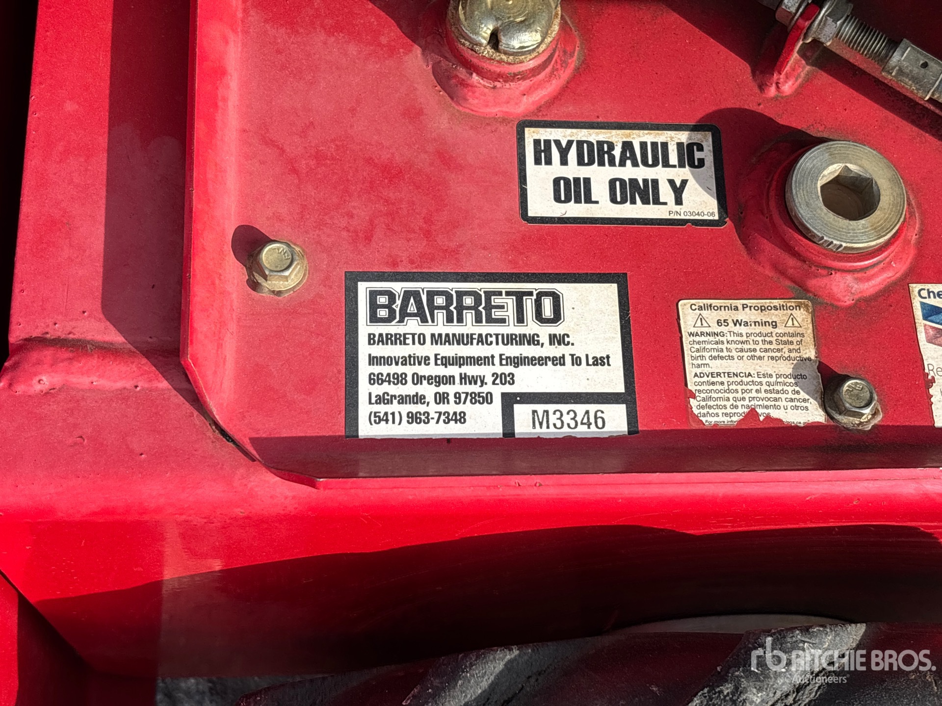 General Appearance with N.º de serie/VIN