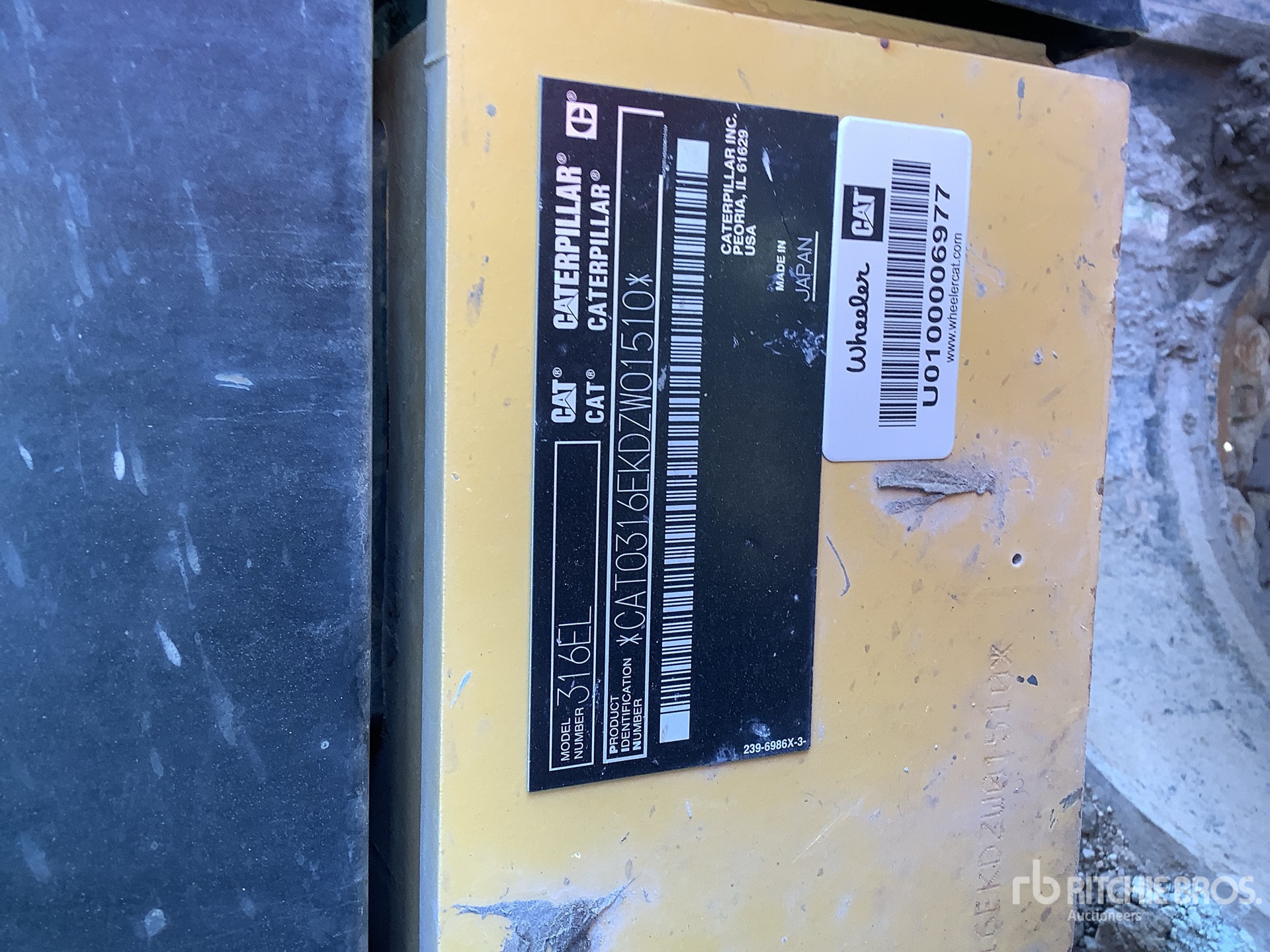 General Appearance with Numero seriale/numero d’identificazione del veicolo (VIN)