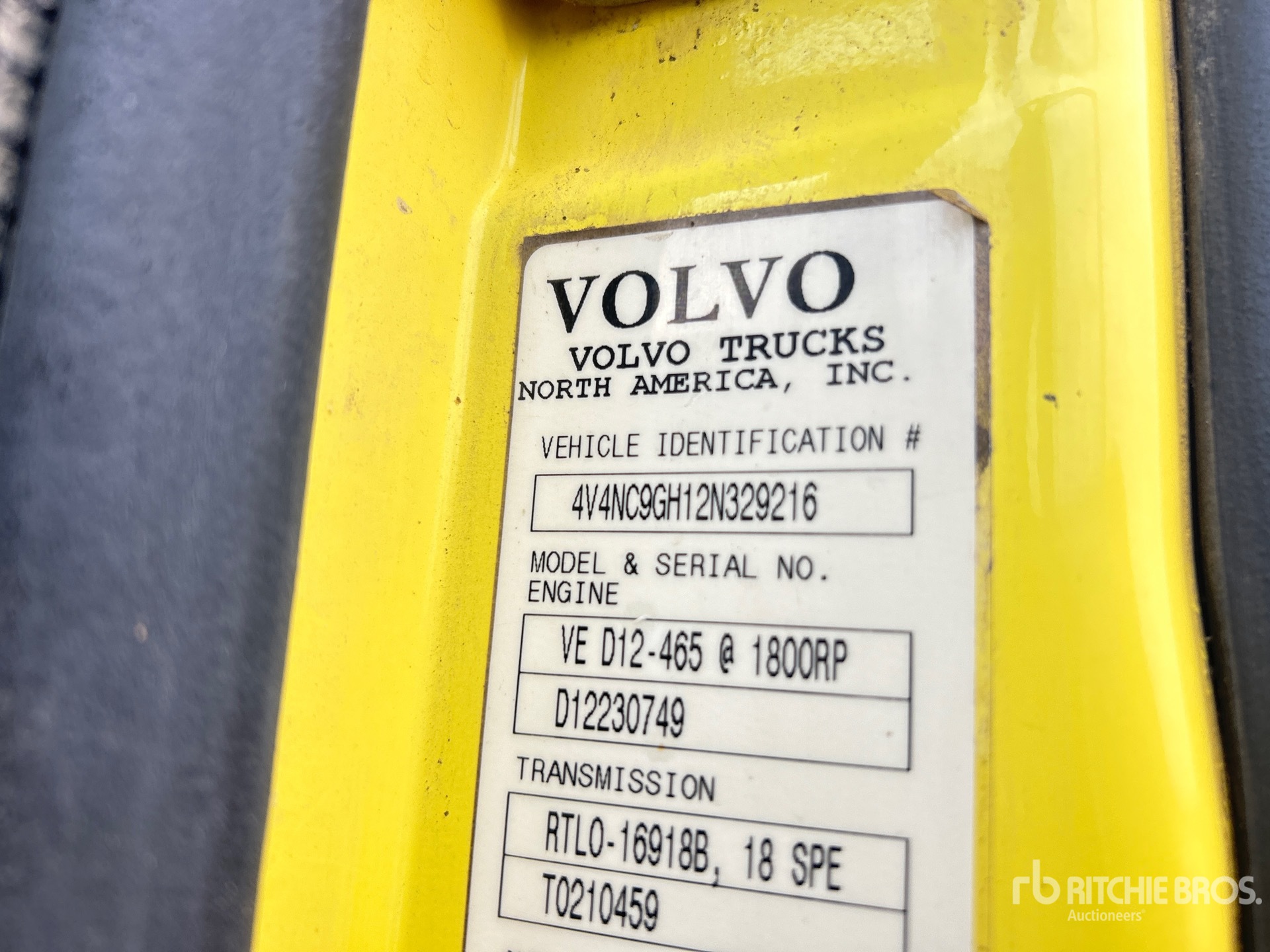 General Appearance with Numer seryjny/numer identyfikacyjny pojazdu