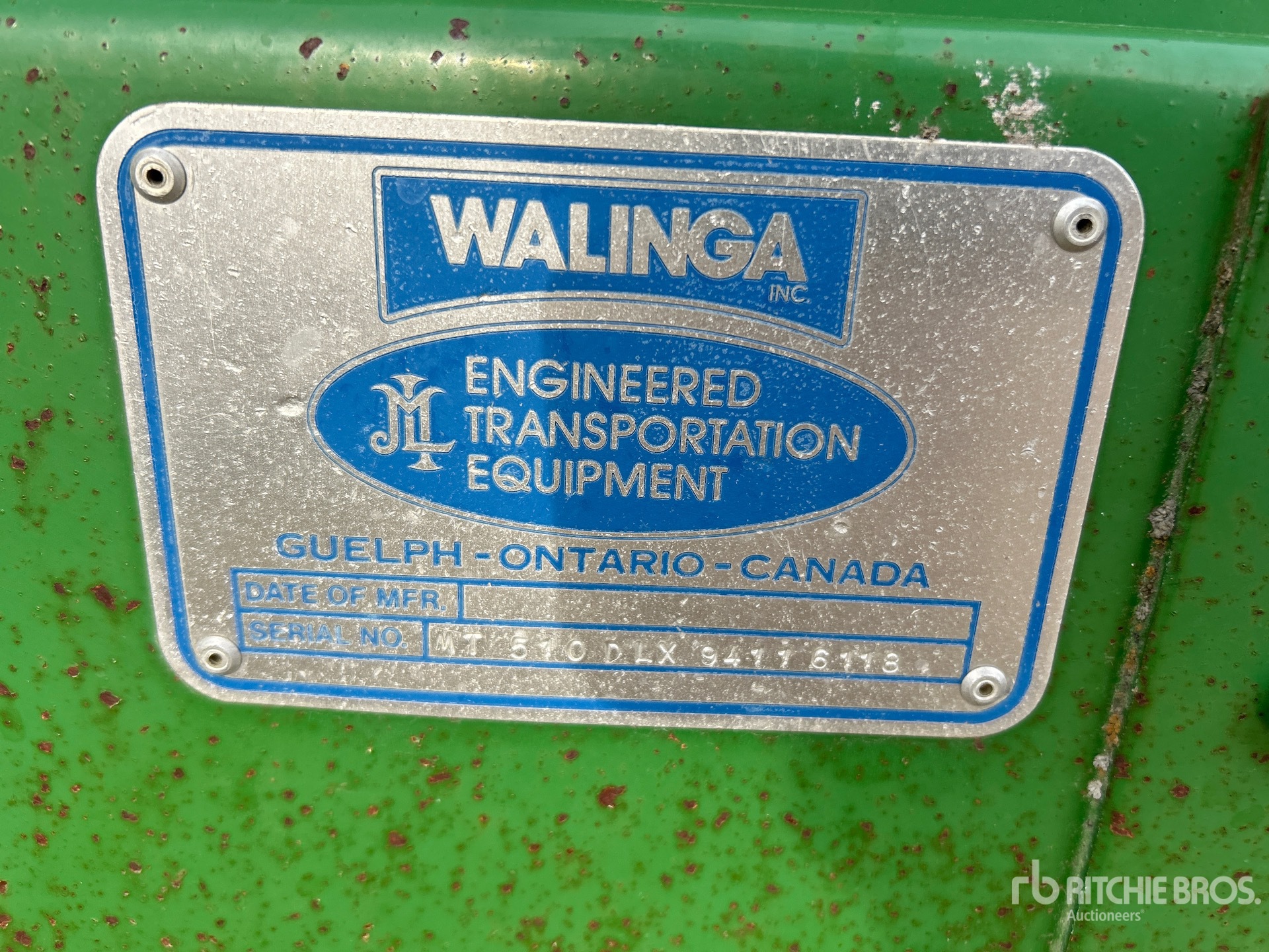 General Appearance with Numero seriale/numero d’identificazione del veicolo (VIN)