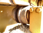 Undercarriage with Left Carrier Rollers
