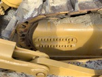 Undercarriage with Left Track Tensioner