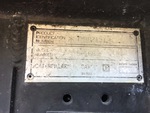 Chassis with Screed Serial Number
