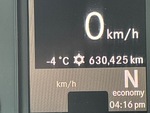 General Appearance with Hour Meter / Odometer