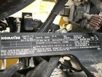 Engine with Emission Label