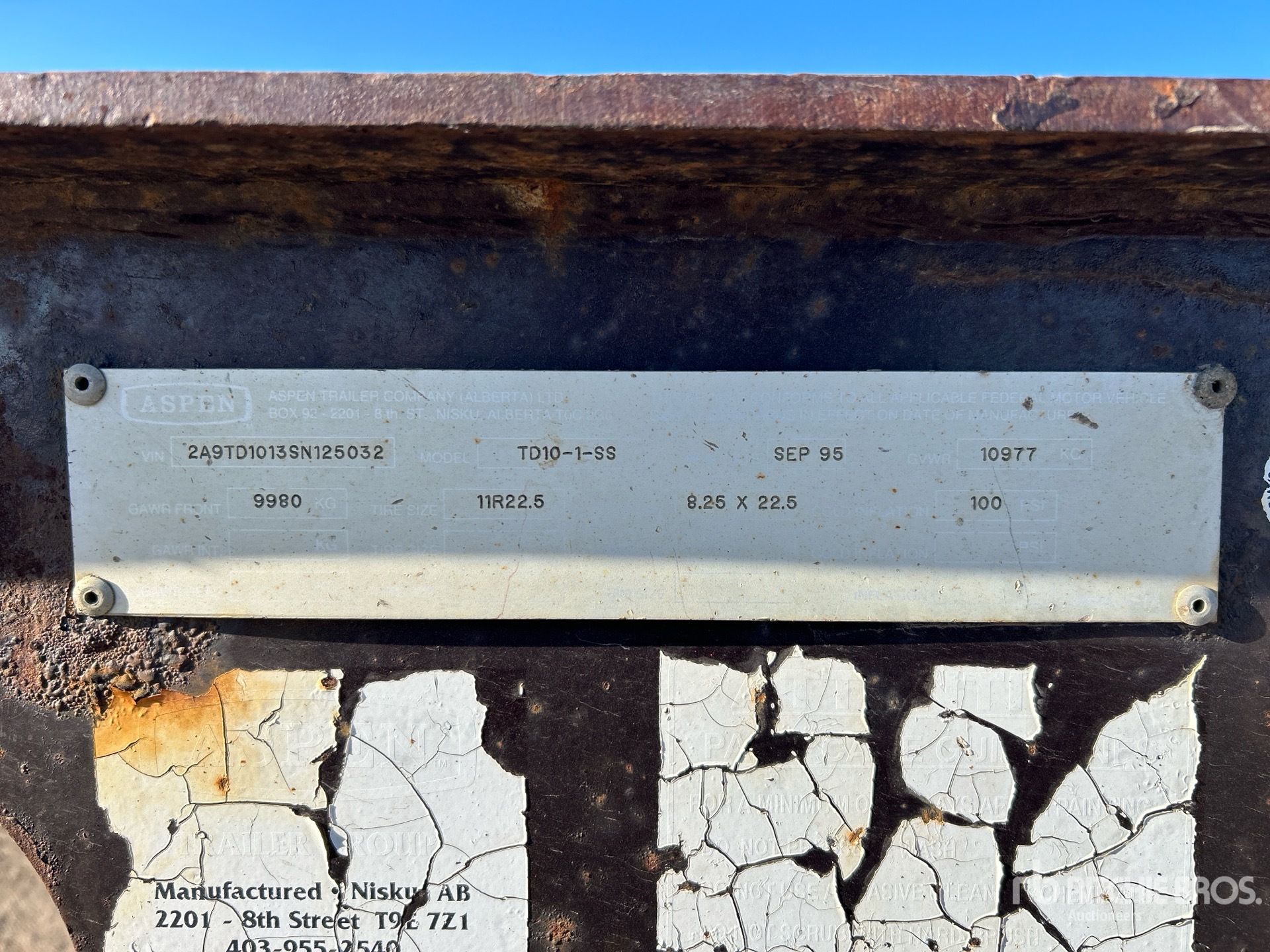 General Appearance with Seriennummer / FIN