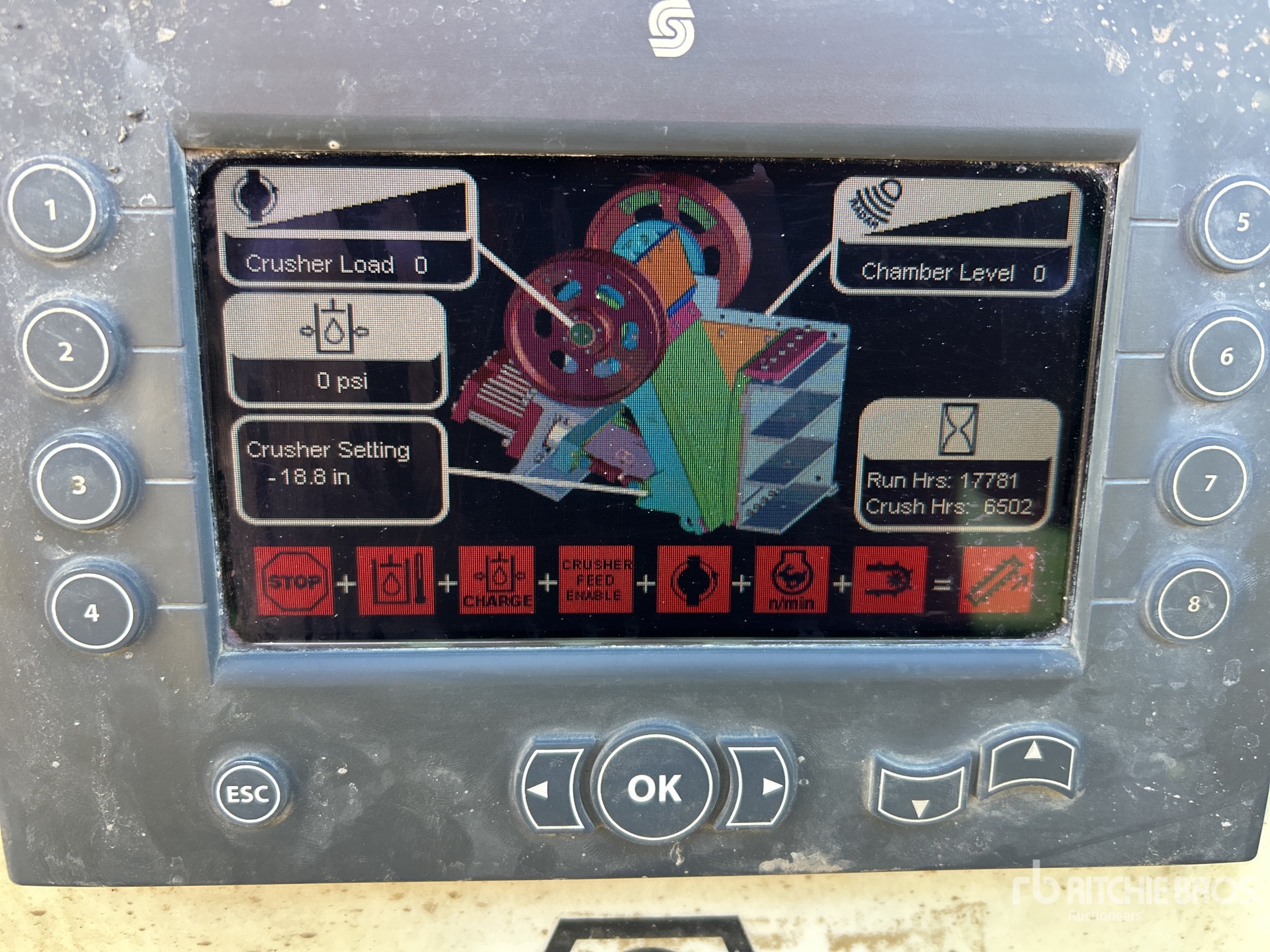 General Appearance with Hour Meter / Odometer