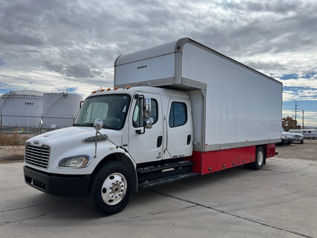 2007 Freightliner Business Class M2 4x2 Crew Cab Moving Van Truck 2007 Freightliner Business Class M2 4x2 Crew Cab Moving Van Truck