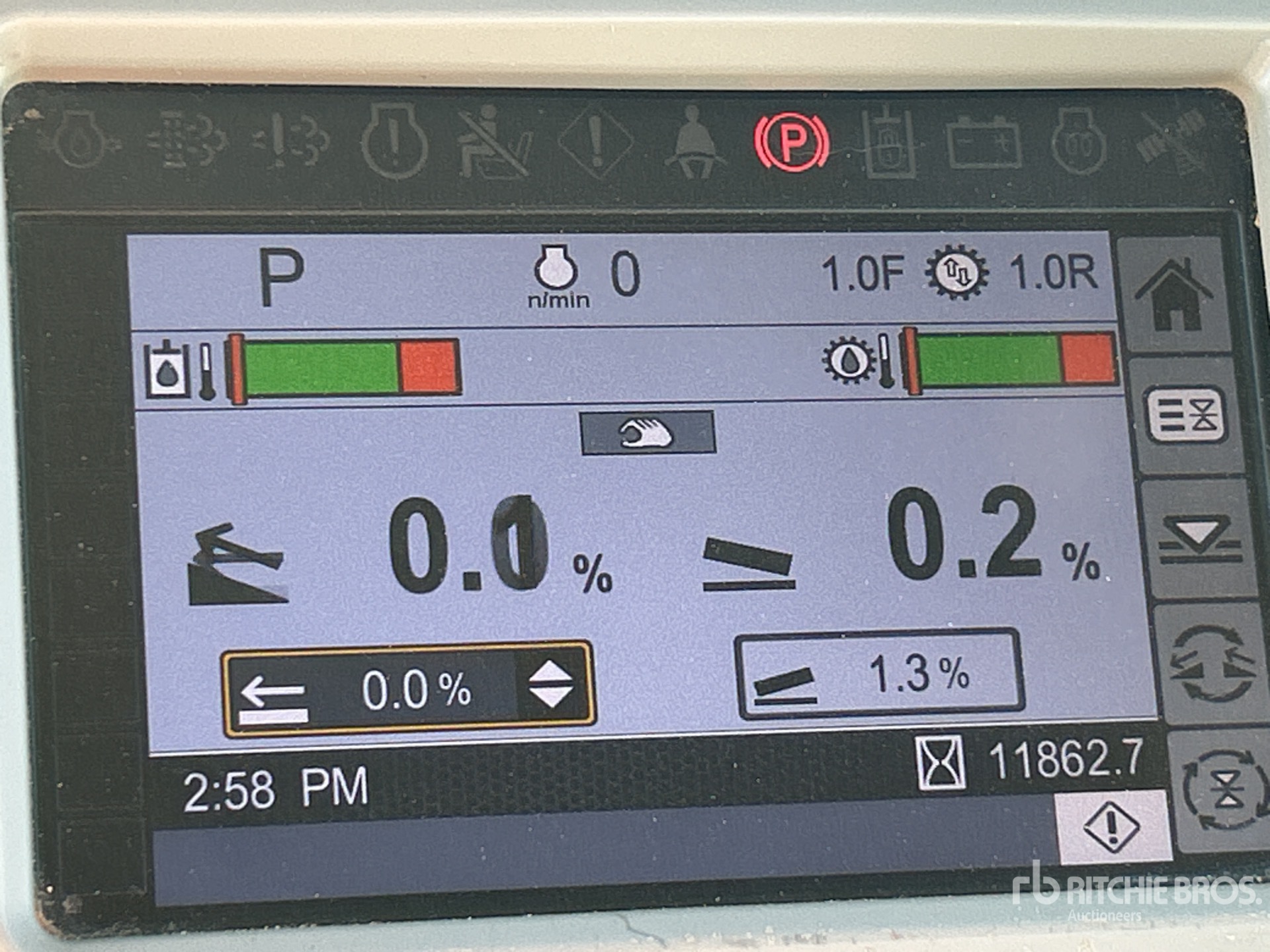 General Appearance with Hour Meter / Odometer