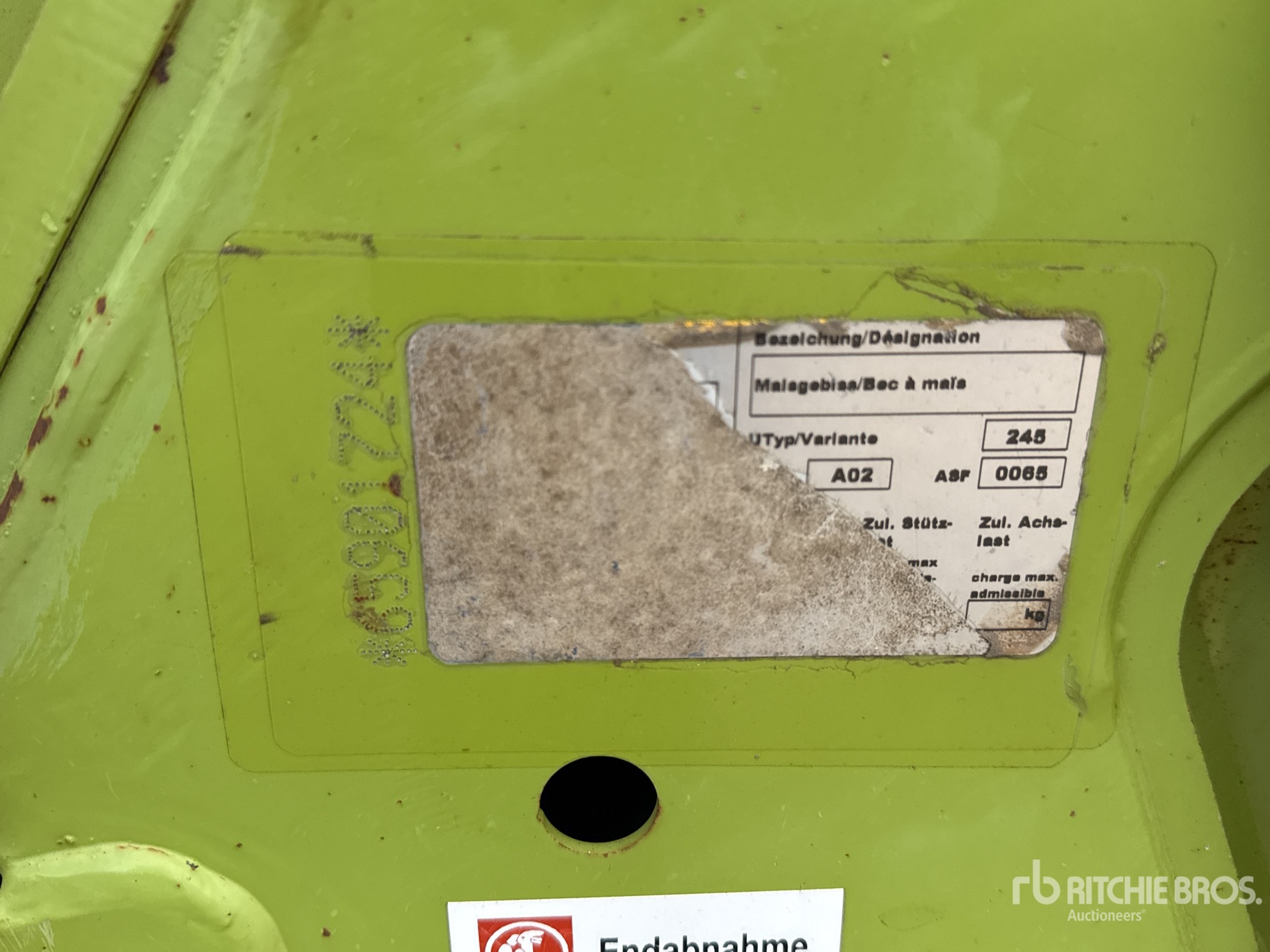 General Appearance with Numero seriale/numero d’identificazione del veicolo (VIN)