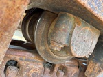 Undercarriage with Left Track Rollers