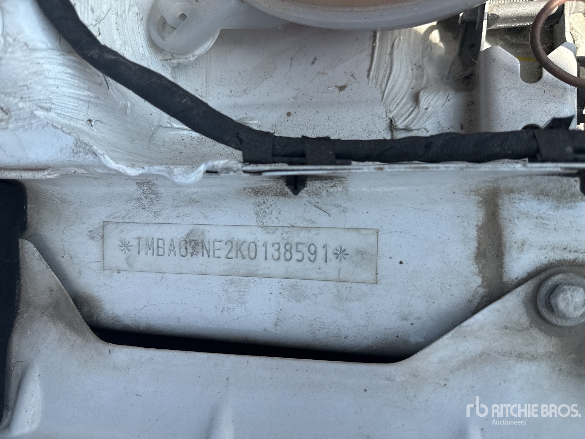 General Appearance with N.º de serie/VIN