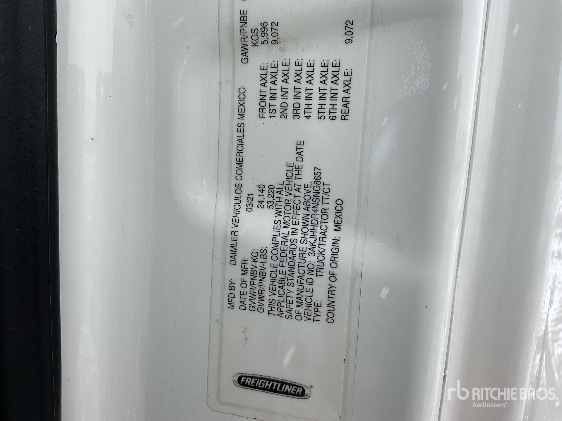 General Appearance with Seriennummer / FIN